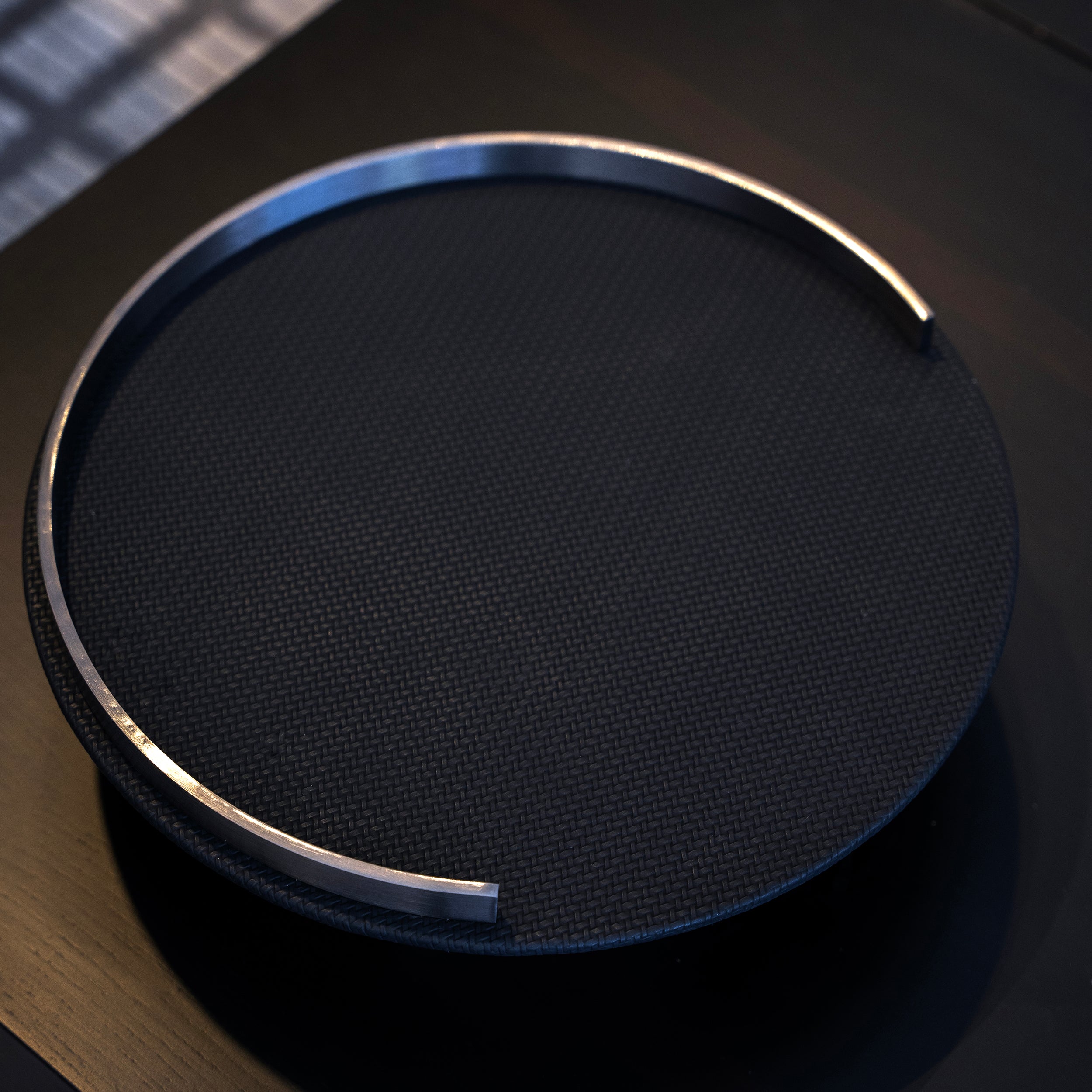 Modern Black Rim Tray