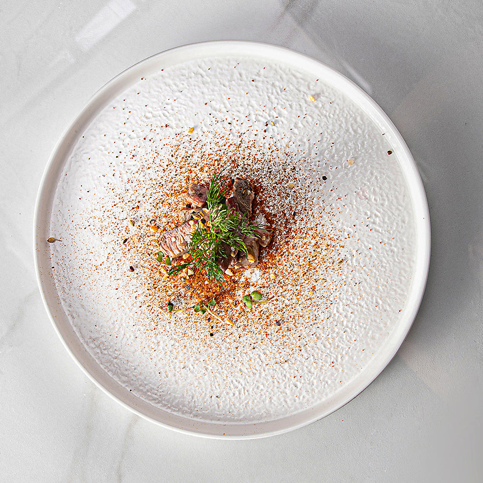 Frost Collection - Raised Rim Plate