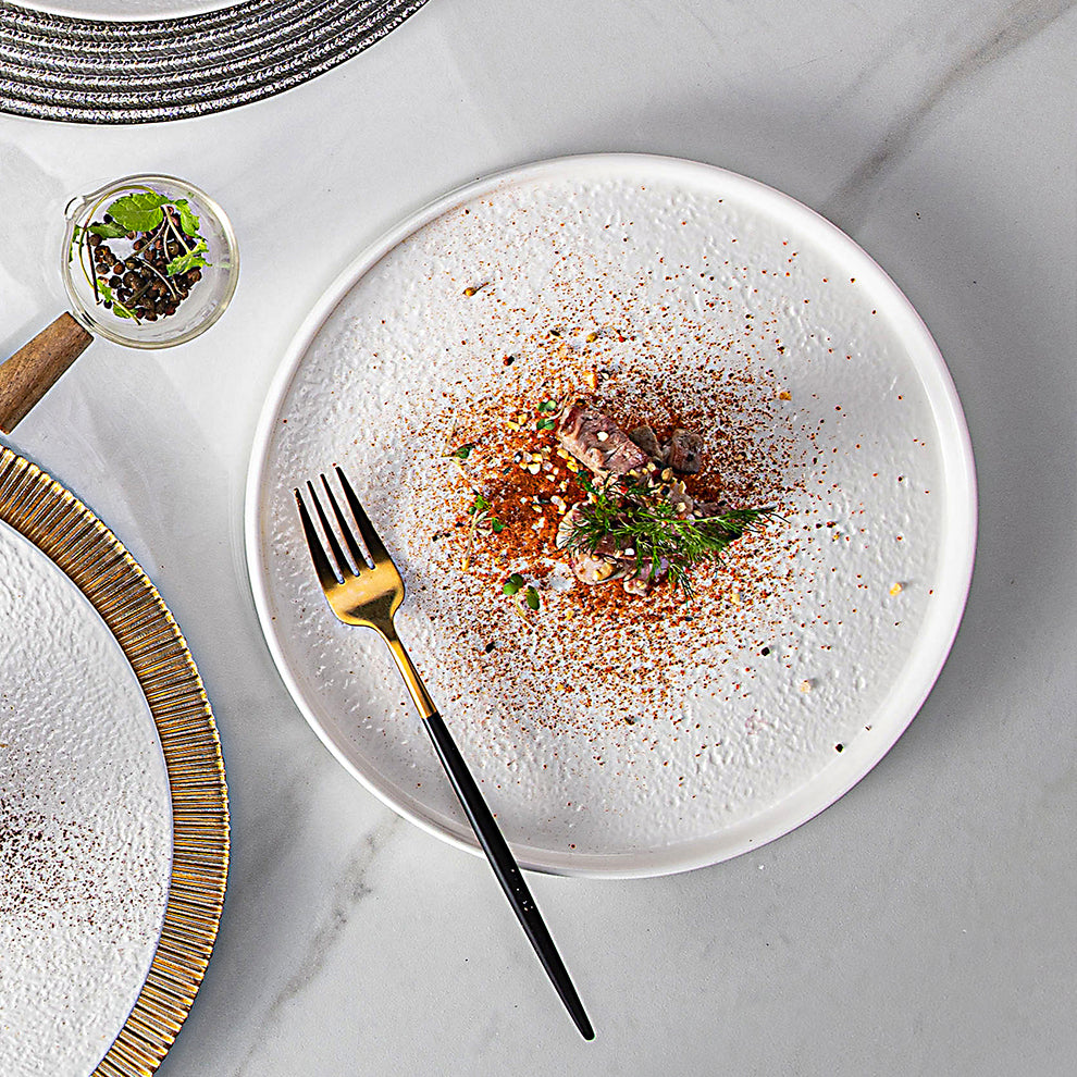 Frost Collection - Raised Rim Plate