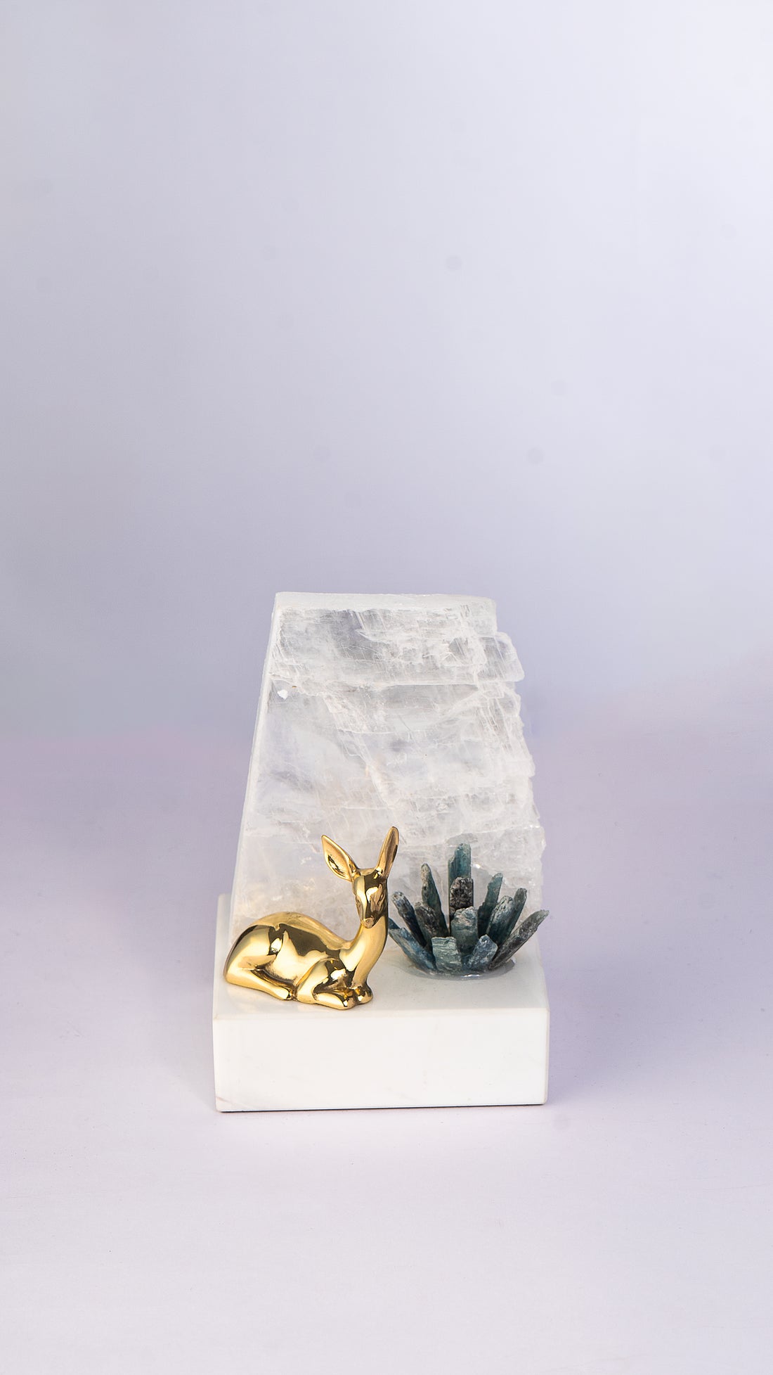 Golden Fawn Sculpture