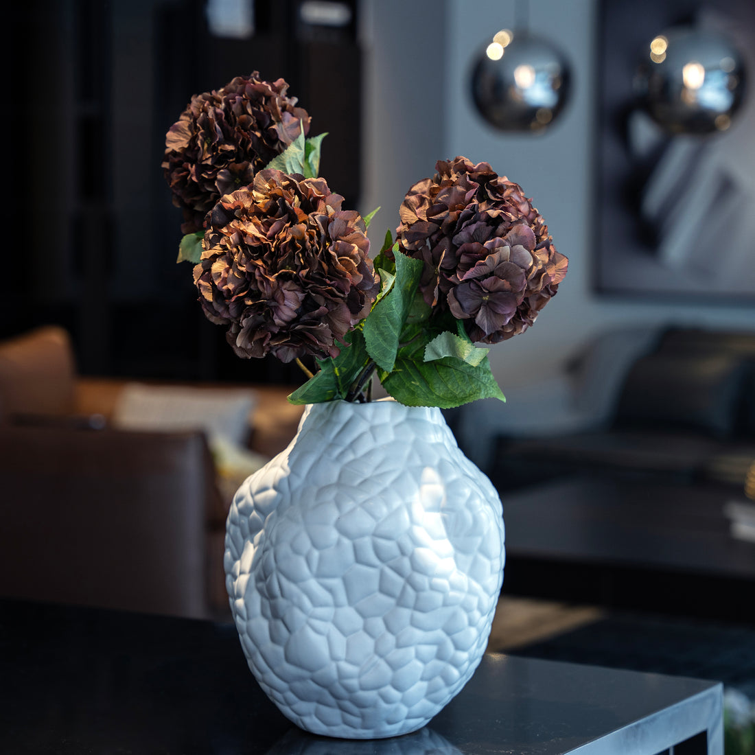 Burgundy Hydrangea