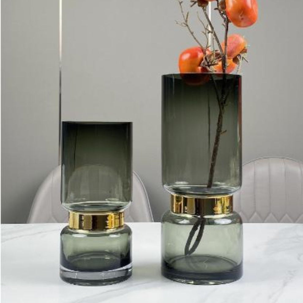 Onyx Cylinder Vases