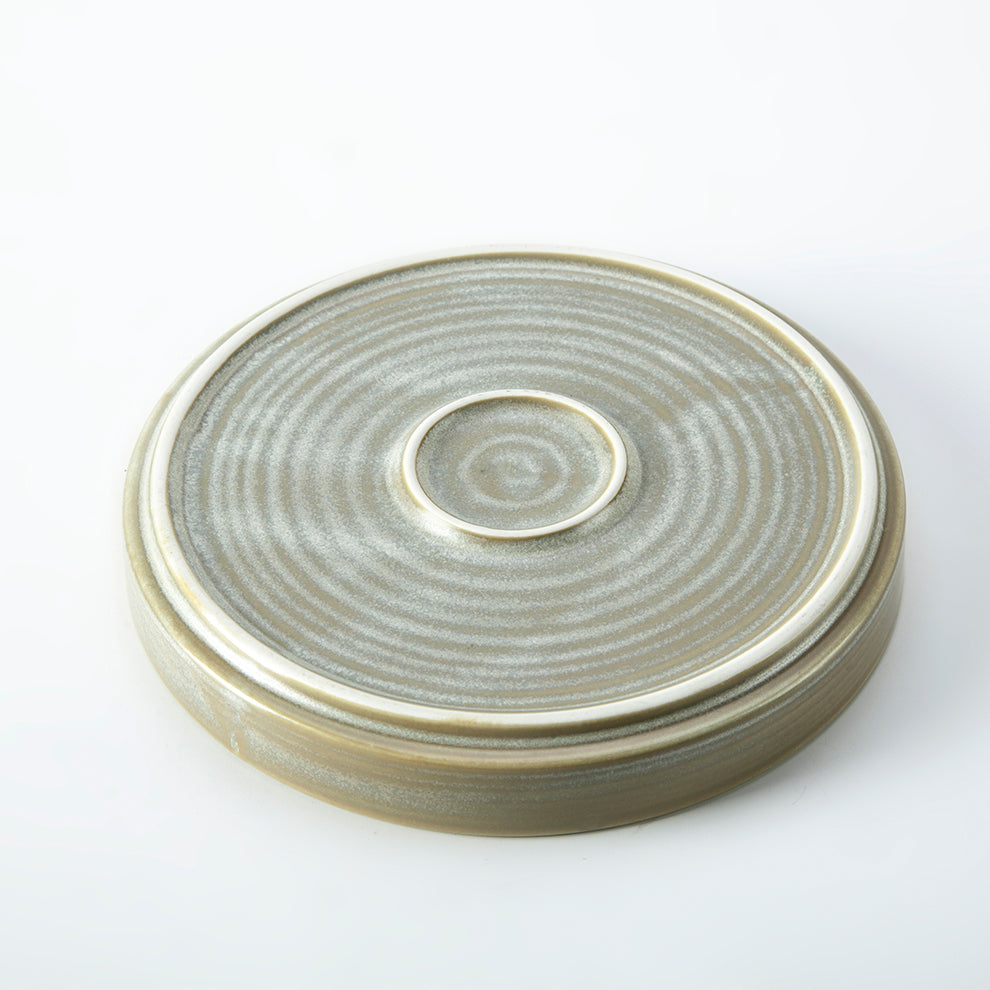 Raised Rim Plate Set Flare Collection - Raised Rim Round Plate – The Statement Home
