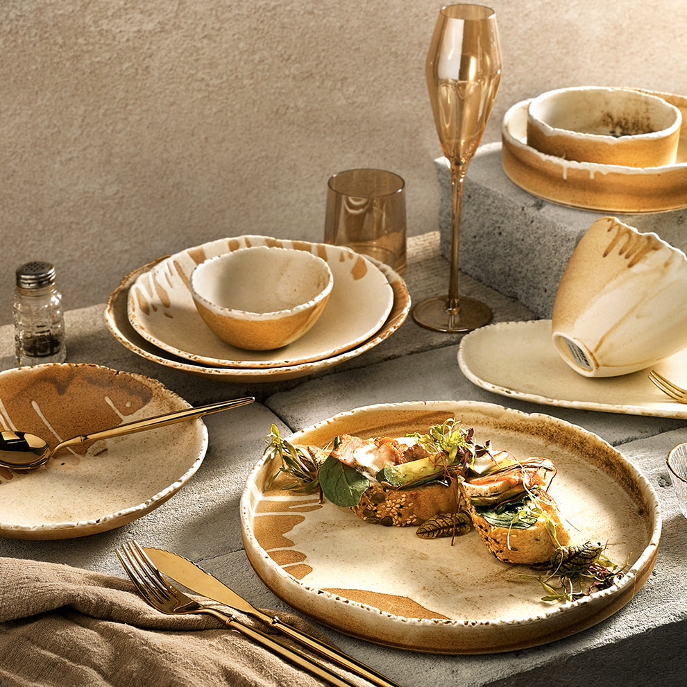 Harvest Collection - Round Plate Stackable