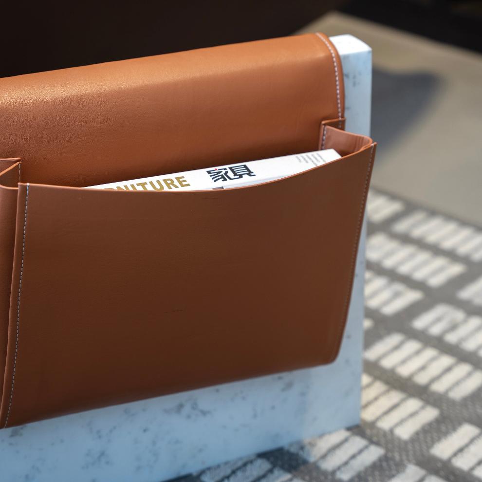 Luxe Leather Storage Stand