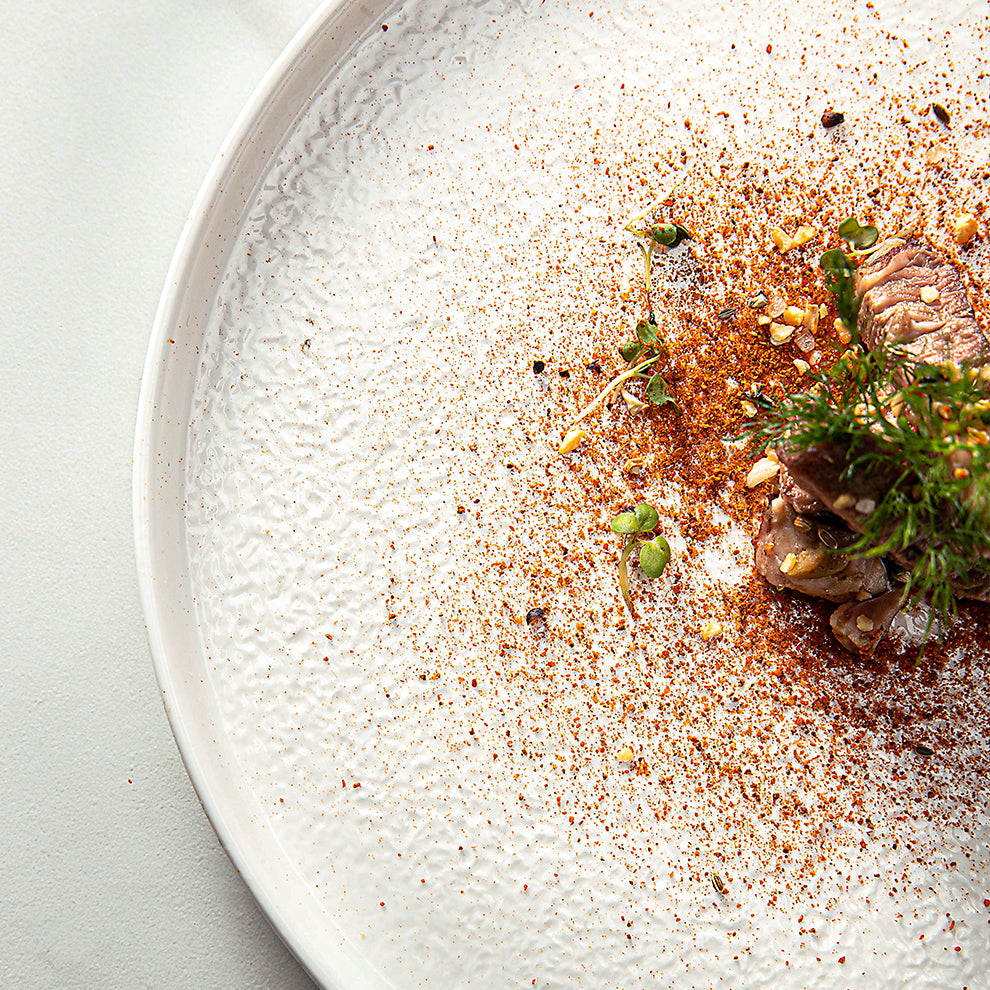 Frost Collection - Raised Rim Plate