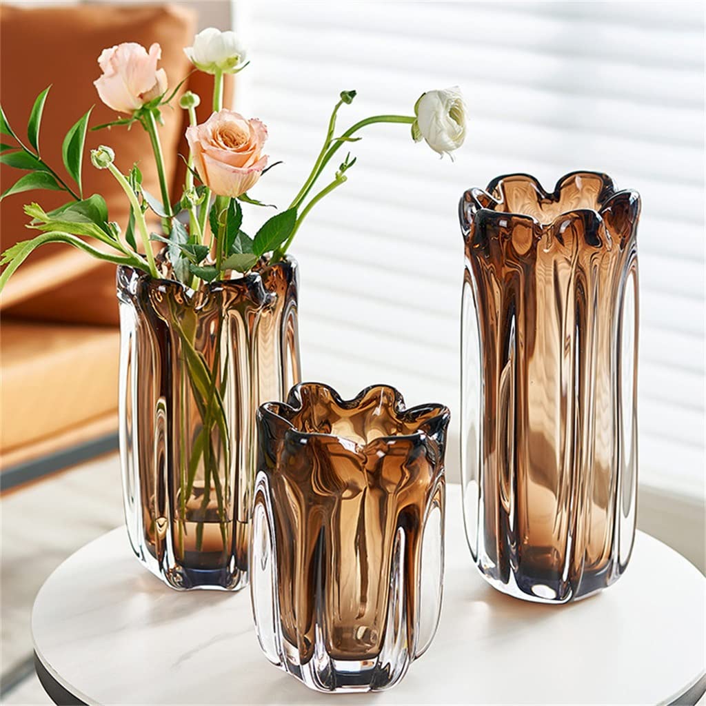 Caramel Cascade Vase