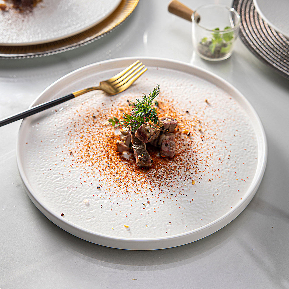 Frost Collection - Raised Rim Plate