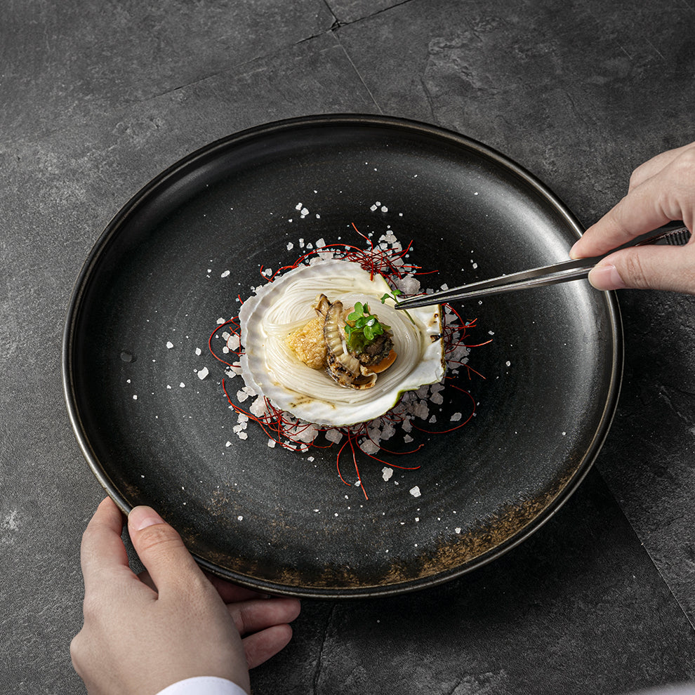 Onyx Collection - Coupe Round Plate