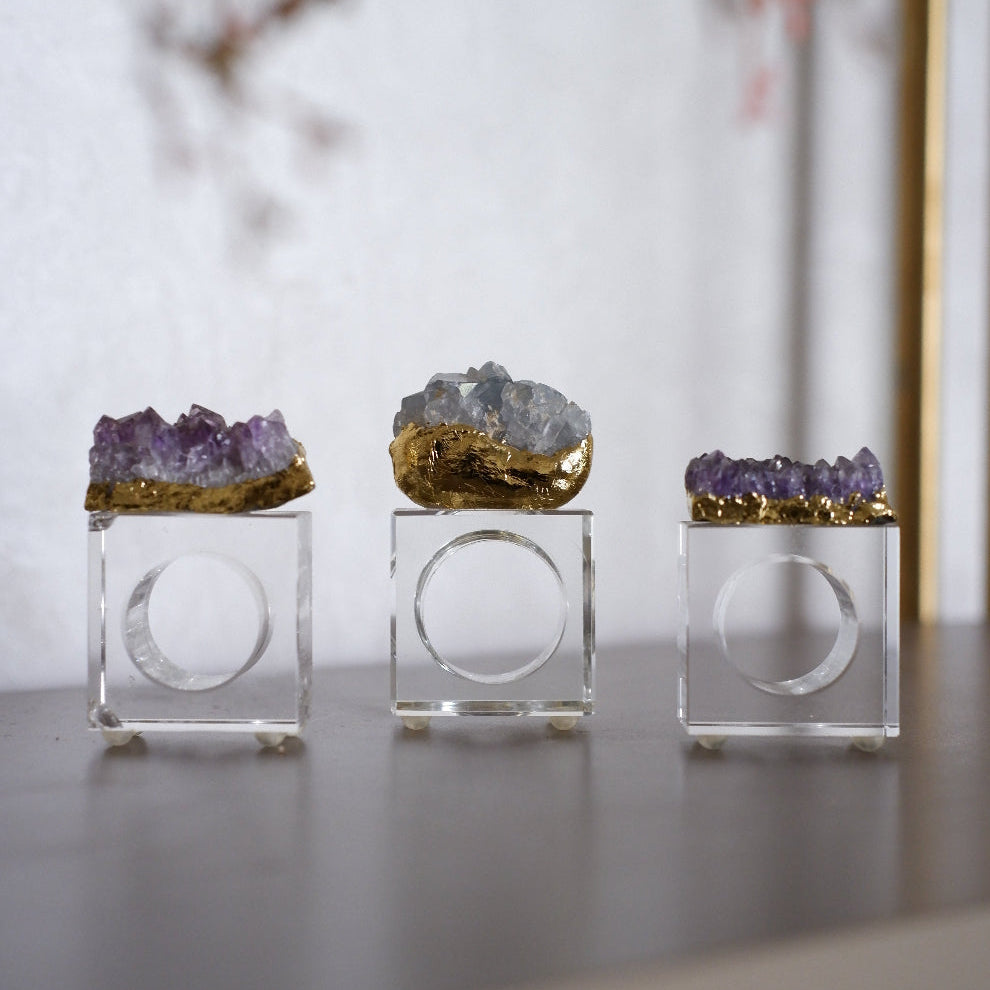 Crystal Napkin Rings