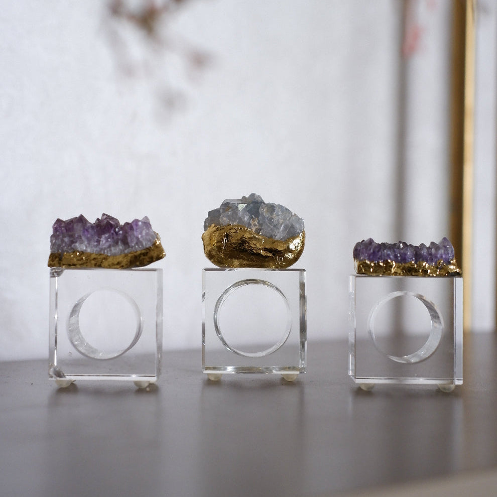 Crystal Napkin Rings