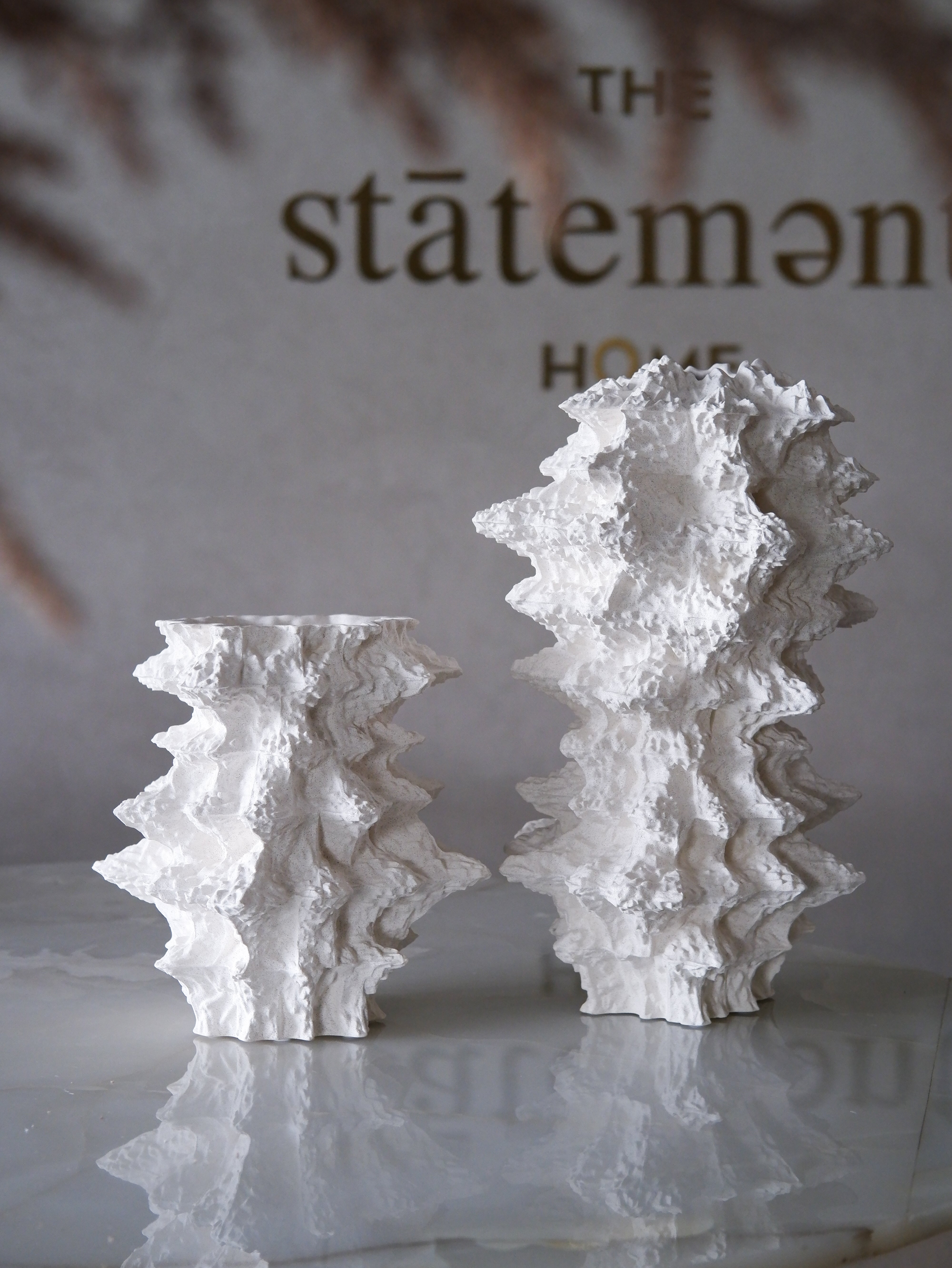 Layered Sculptural White Piece