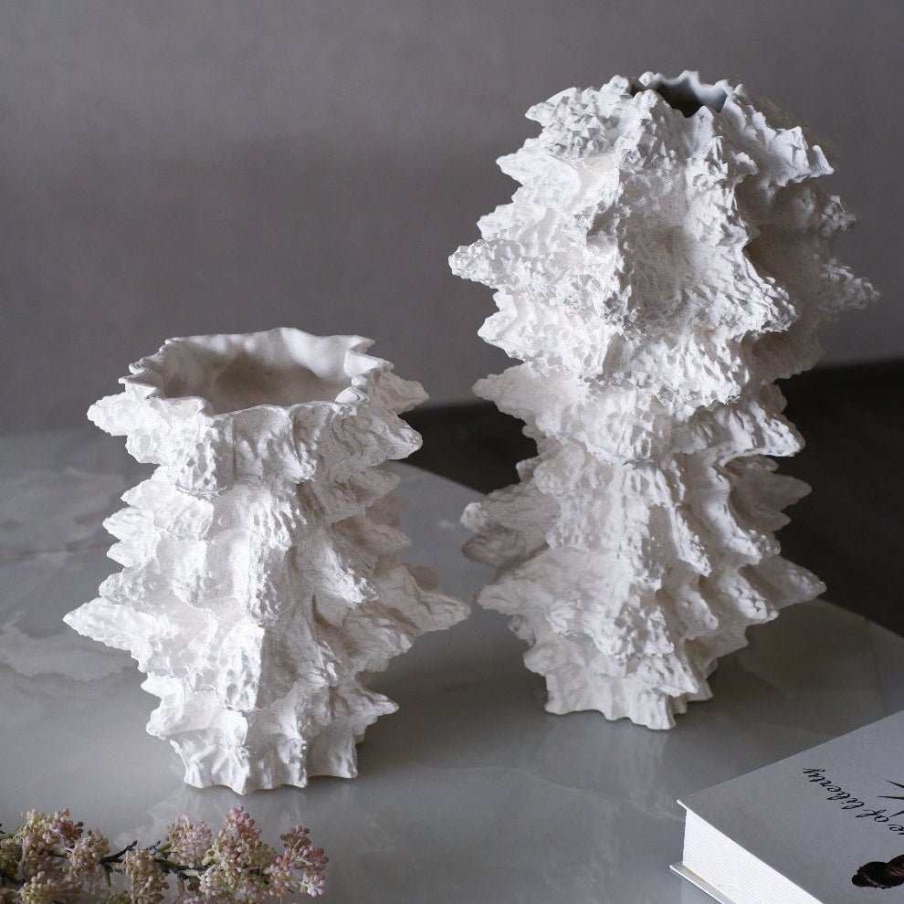 Layered Sculptural White Piece