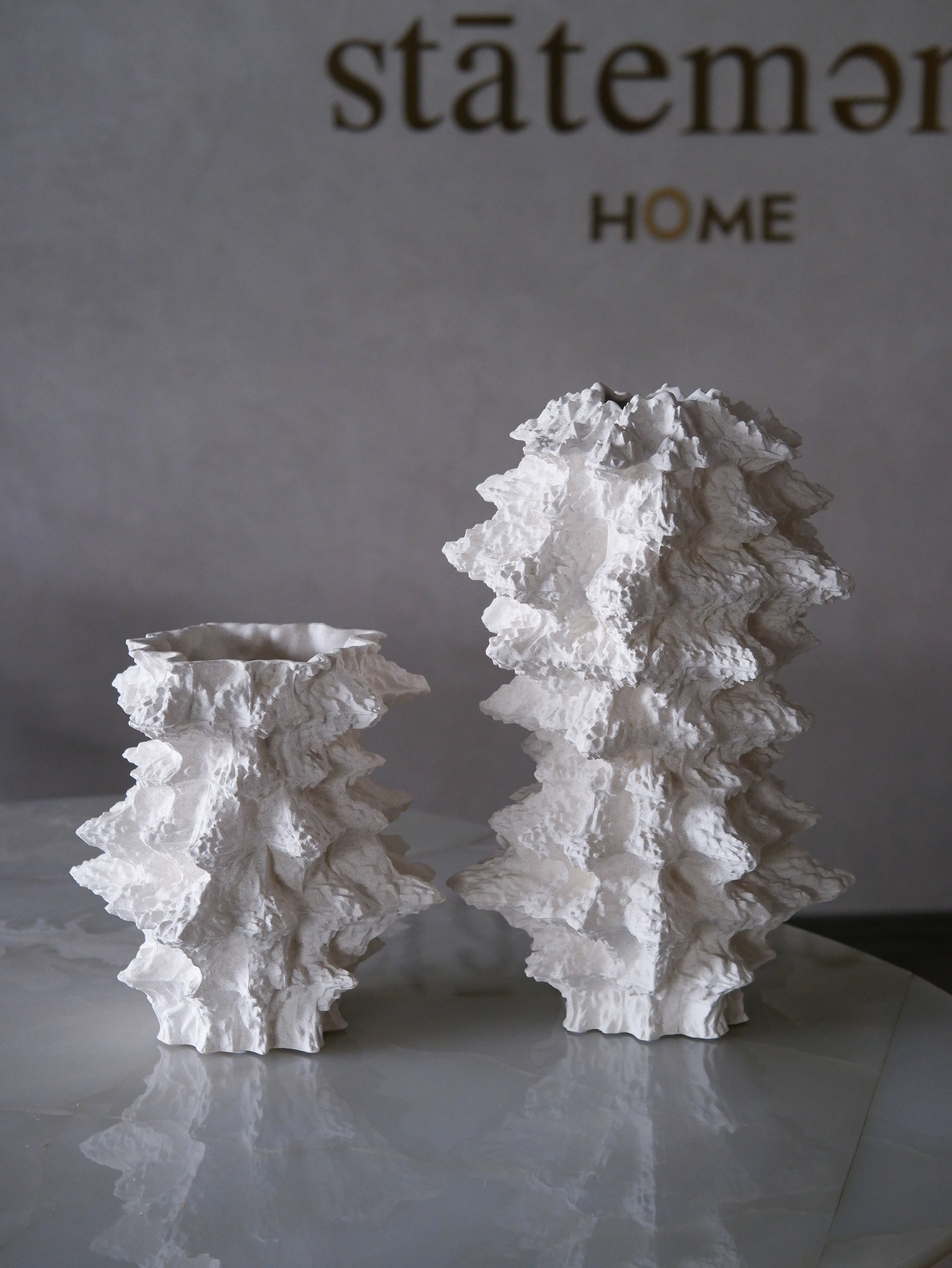 Layered Sculptural White Piece