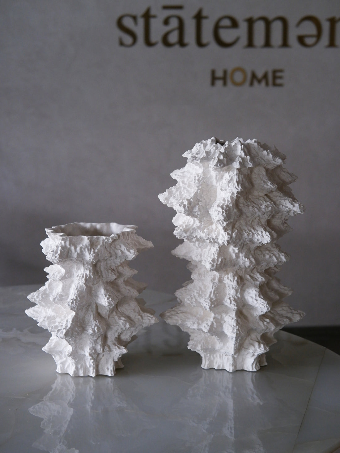Layered Sculptural White Piece