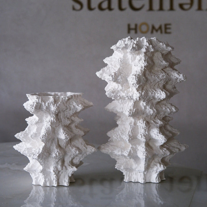 Layered Sculptural White Piece