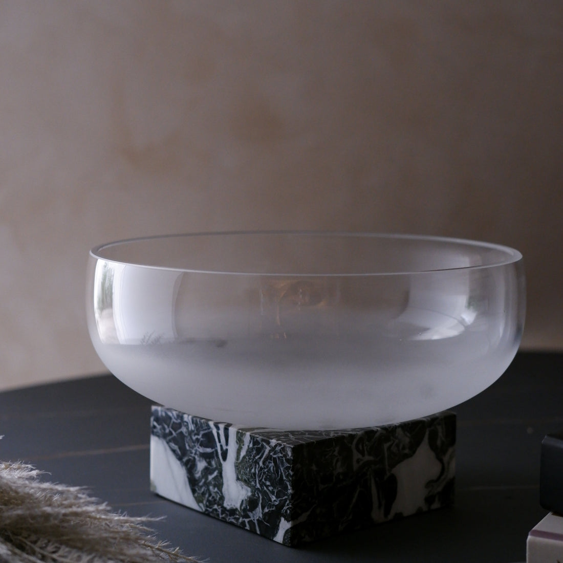 Frosted Marble Bowl