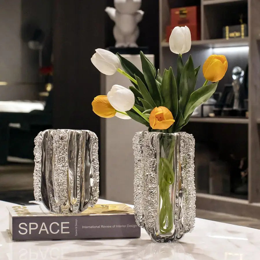Glacier Glow Vases
