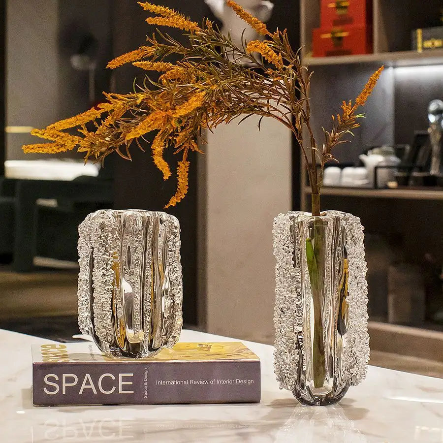 Glacier Glow Vases