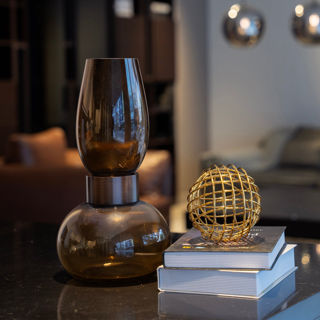 Caramel Harmony Vase