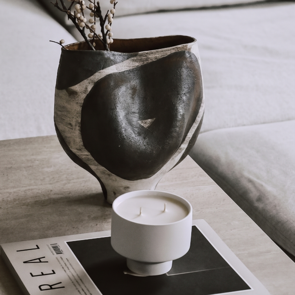 Eclipse Stone Sculptured Bowl