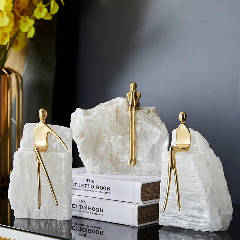 Golden Muse on Crystal