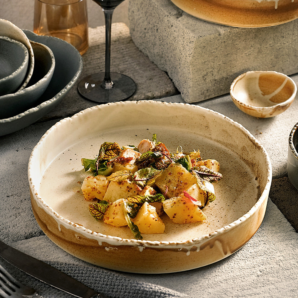 Harvest Collection - Deep Plate Stackable