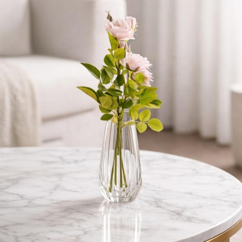 Petal Pink Rose Spray Single